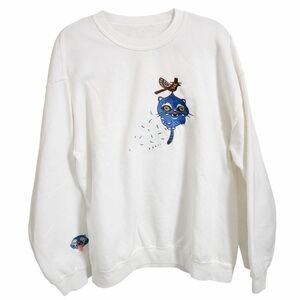 🤍 K-Pop Demon Hunters Embroidered Sweatshirt | Size Large | Anime